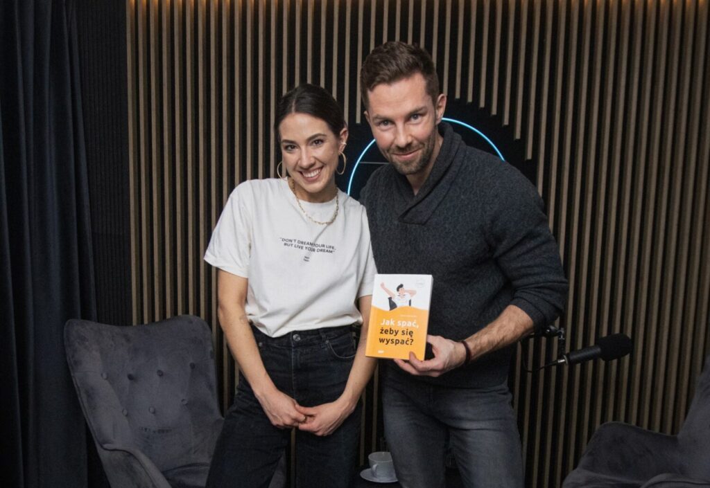 Daria Łukowska i Jacek Bilczyński; podcast CityFit