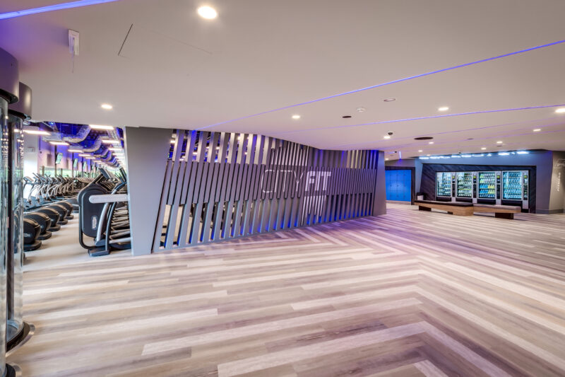 Wnętrze siłowni CityFit Targówek Warszawa 24/7