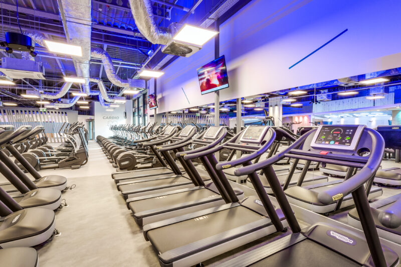 Wnętrze siłowni CityFit Targówek Warszawa 24/7