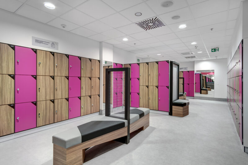 Wnętrze siłowni CityFit Atrium Reduta Warszawa 24/7
