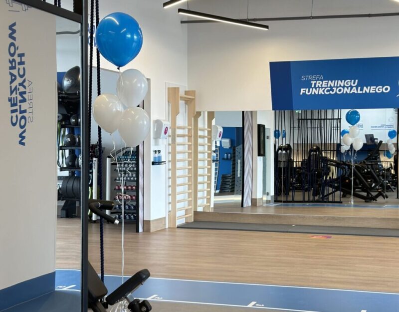 Wnętrze siłowni CityFit Blue Bydgoszcz Galeria Fordon