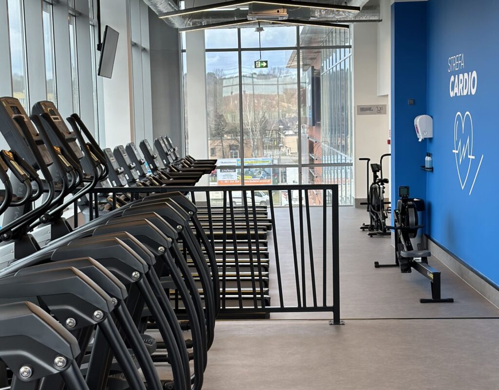 Wnętrze siłowni CityFit Blue Bydgoszcz Galeria Fordon