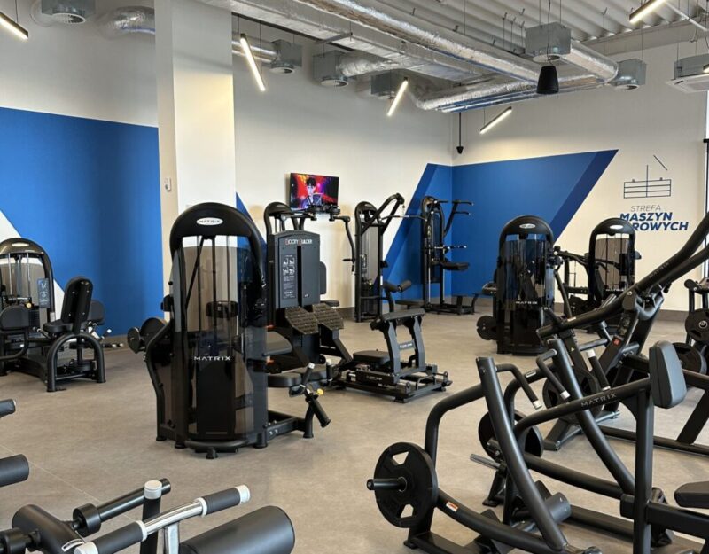 Wnętrze siłowni CityFit Blue Bydgoszcz Galeria Fordon