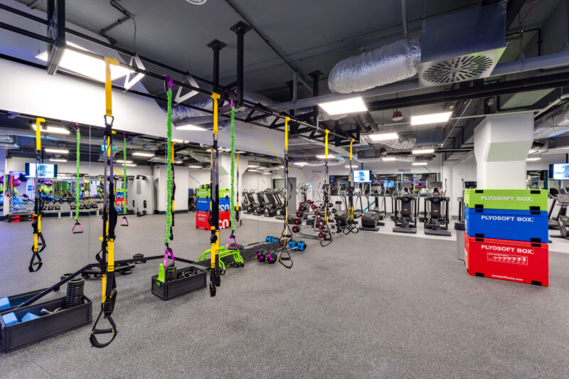 Wnętrze siłowni CityFit Bydgoszcz CH Rondo 24/7
