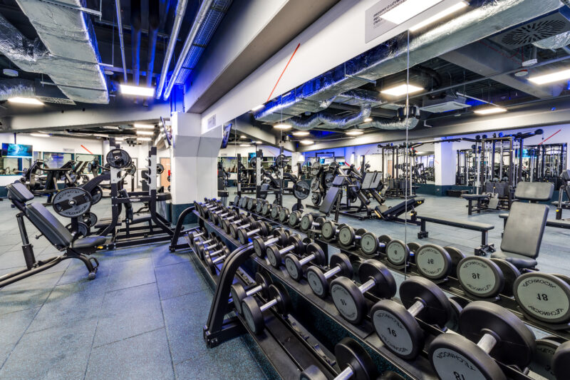 Wnętrze siłowni CityFit Bydgoszcz CH Rondo 24/7
