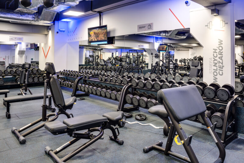 Wnętrze siłowni CityFit Bydgoszcz CH Rondo 24/7
