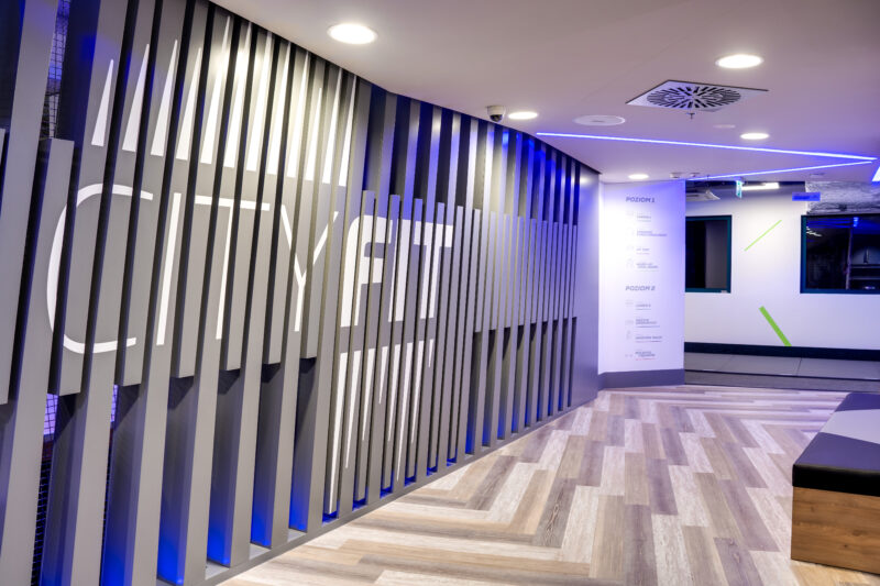 Wnętrze siłowni CityFit Bydgoszcz CH Rondo 24/7