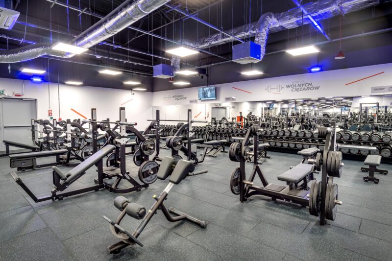 Wnętrze siłowni CityFit Chorzow CH AKS 24/7