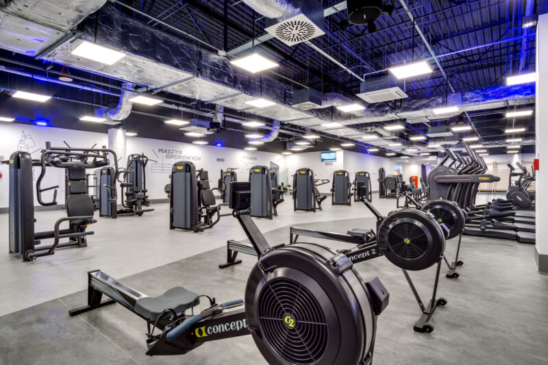 Wnętrze siłowni CityFit Chorzow CH AKS 24/7