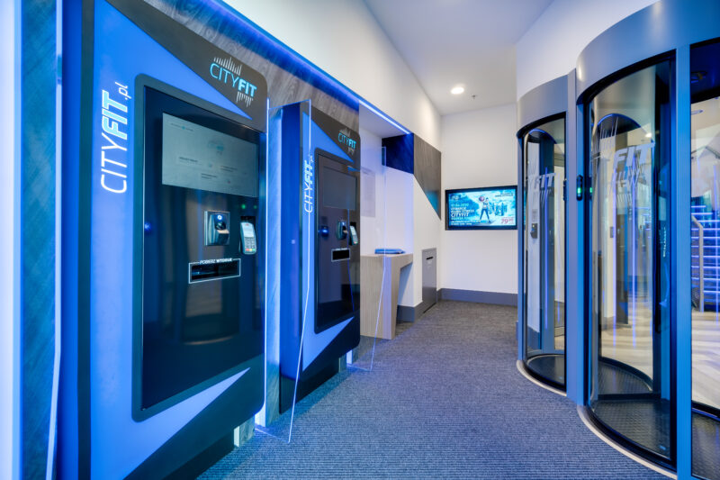 Wnętrze siłowni CityFit Gdańsk Forum 24/7
