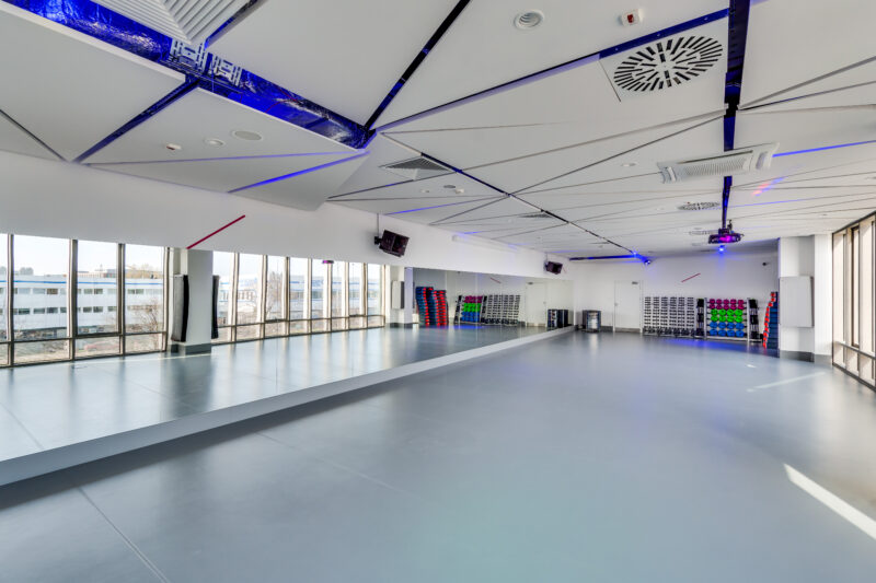 Wnętrze siłowni CityFit Gdańsk Olivia Business Centre 24/7