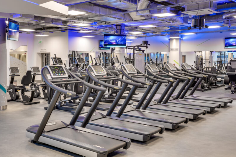 Wnętrze siłowni CityFit Katowice Rynek 24/7