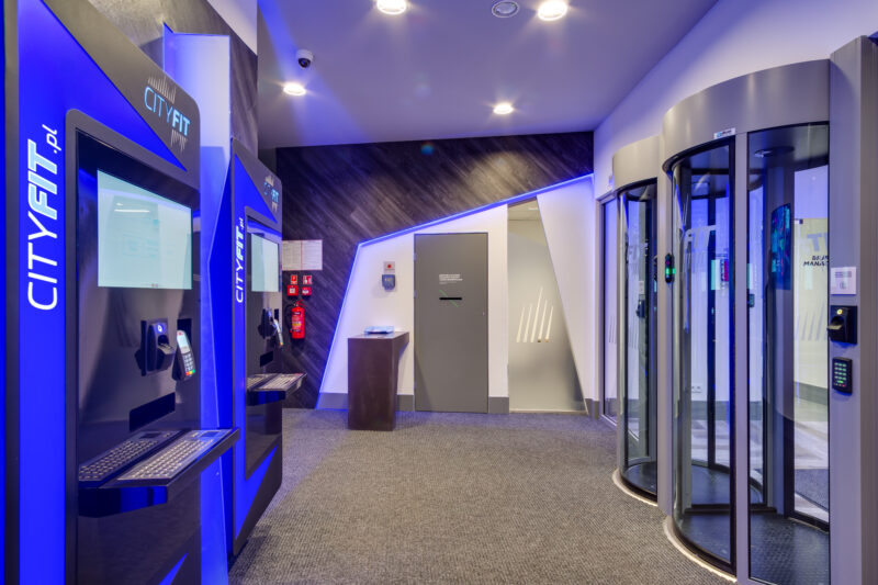 Wnętrze siłowni CityFit Kraków Principio 24/7