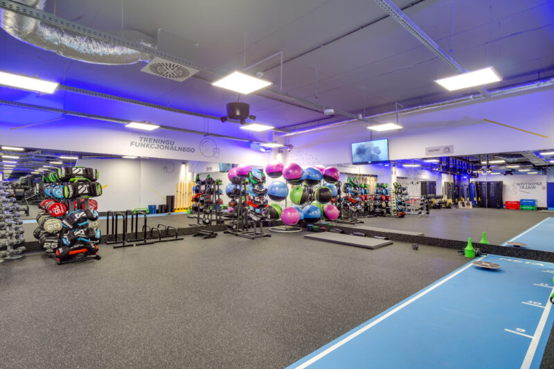 Wnętrze siłowni CityFit Kraków Principio 24/7