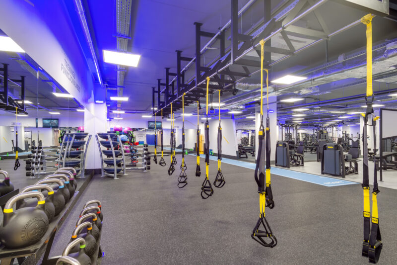 Wnętrze siłowni CityFit Kraków Principio 24/7