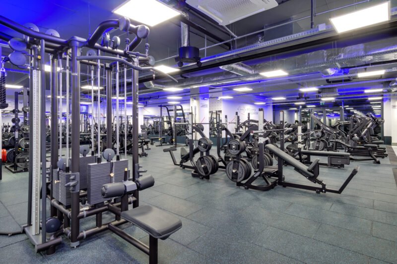 Wnętrze siłowni CityFit Kraków Principio 24/7