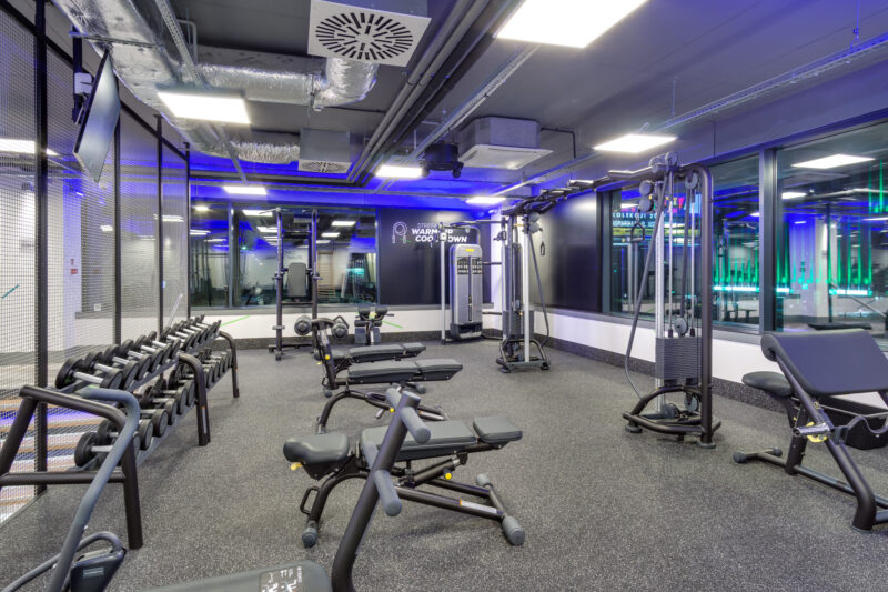Wnętrze siłowni CityFit Kraków Principio 24/7