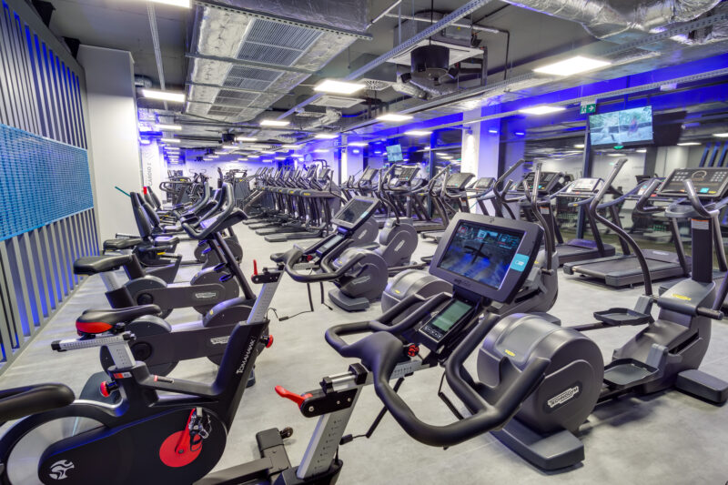 Wnętrze siłowni CityFit Kraków Principio 24/7
