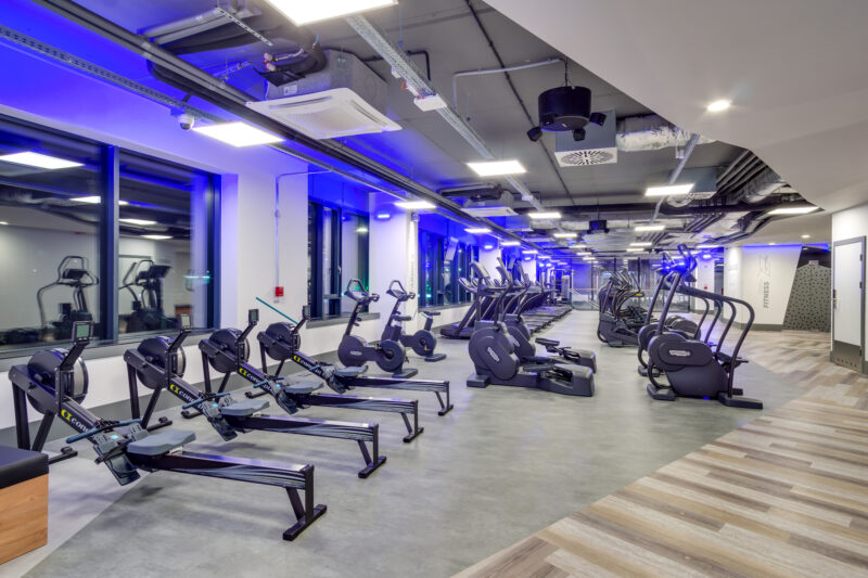 Wnętrze siłowni CityFit Kraków Principio 24/7