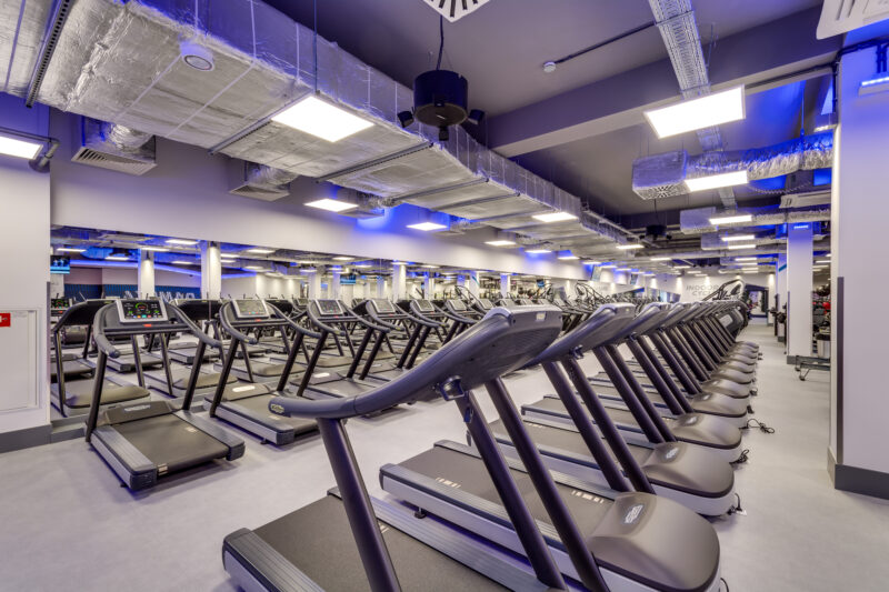 Wnętrze siłowni CityFit Lublin Gajek 24/7
