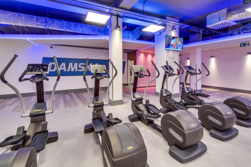 Wnętrze siłowni CityFit Lublin Gajek 24/7