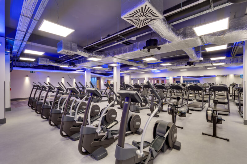 Wnętrze siłowni CityFit Lublin Gajek 24/7