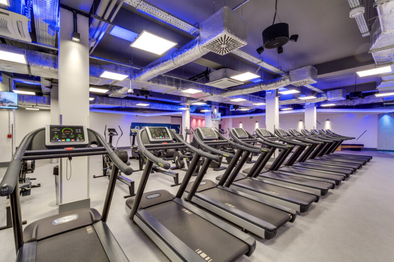 Wnętrze siłowni CityFit Lublin Gajek 24/7