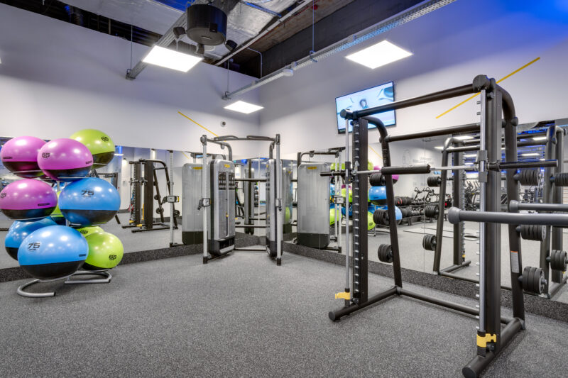 Wnętrze siłowni CityFit Lublin CH Lublin Plaza 24/7