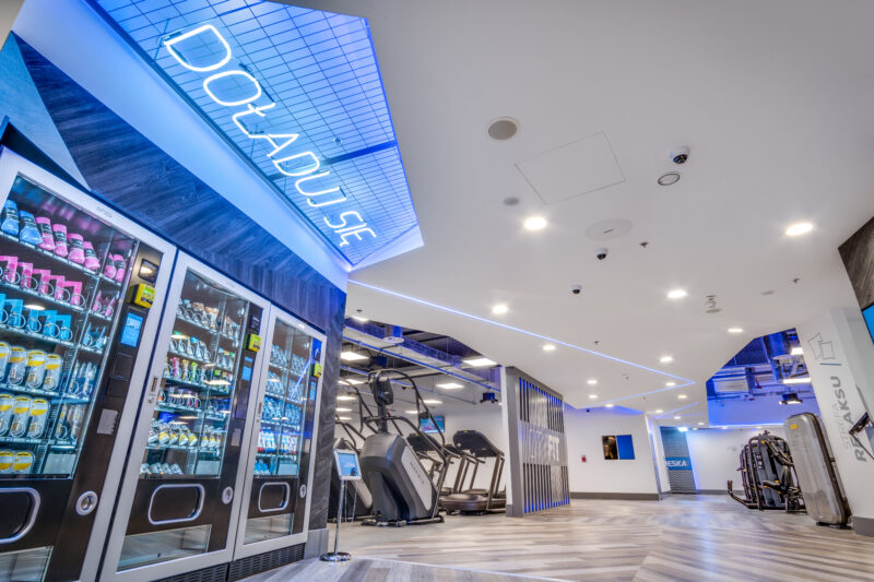 Wnętrze siłowni CityFit Lublin CH Lublin Plaza 24/7