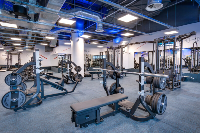 Wnętrze siłowni CityFit Lublin CH Lublin Plaza 24/7
