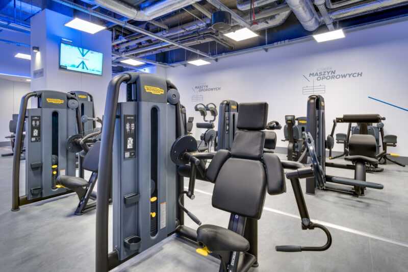 Wnętrze siłowni CityFit Lublin CH Lublin Plaza 24/7