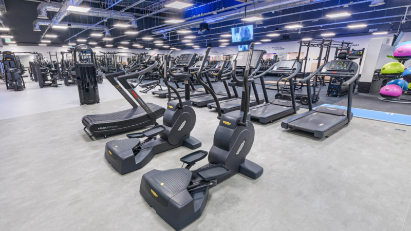 Wnętrze siłowni CityFit Lublin CH Lublin Plaza 24/7