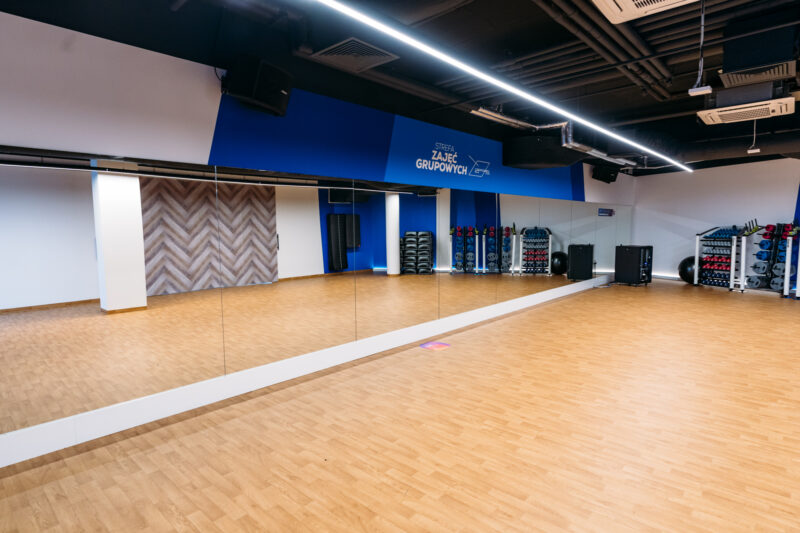 Wnętrze siłowni CityFit Blue Puławy Galeria Zielona