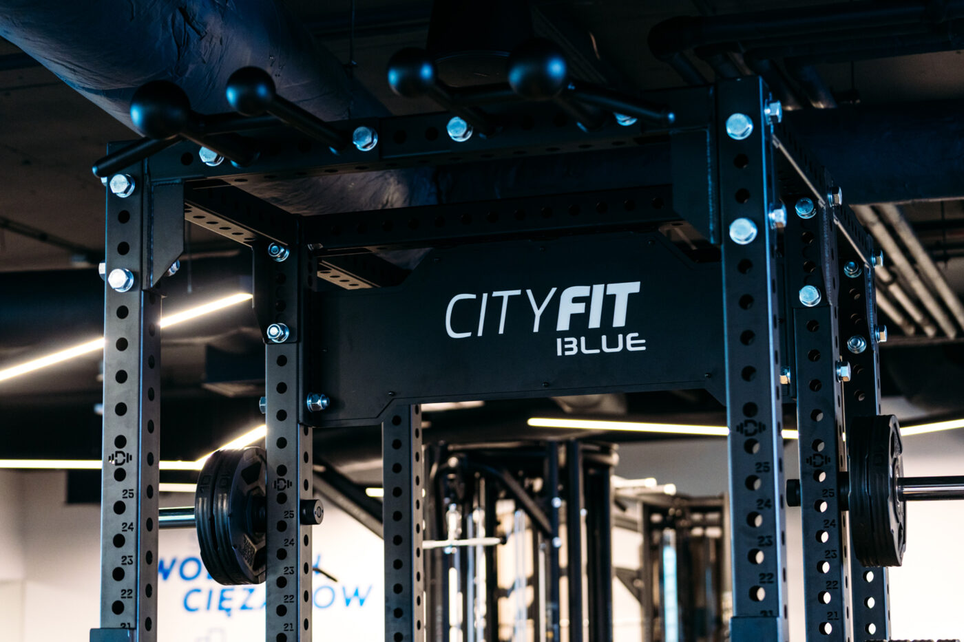 Wnętrze siłowni CityFit Blue Puławy Galeria Zielona