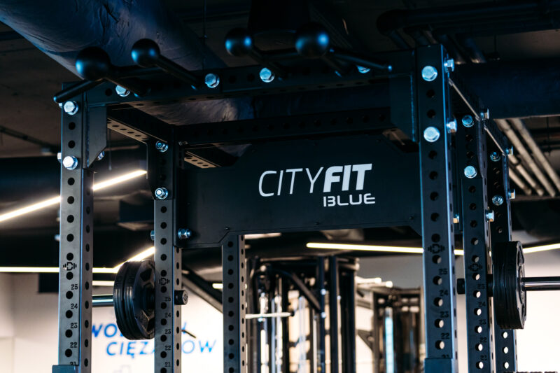 Wnętrze siłowni CityFit Blue Puławy Galeria Zielona