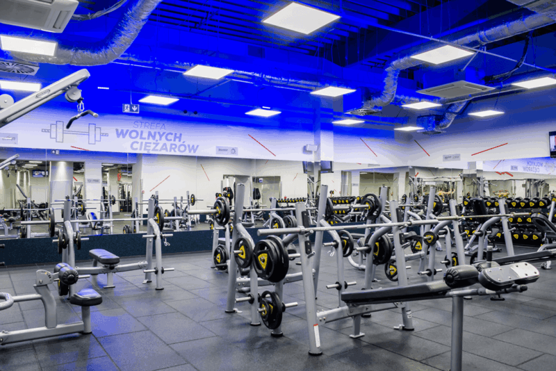 Wnętrze siłowni CityFit Rzeszów Plaza Rzeszów 24/7
