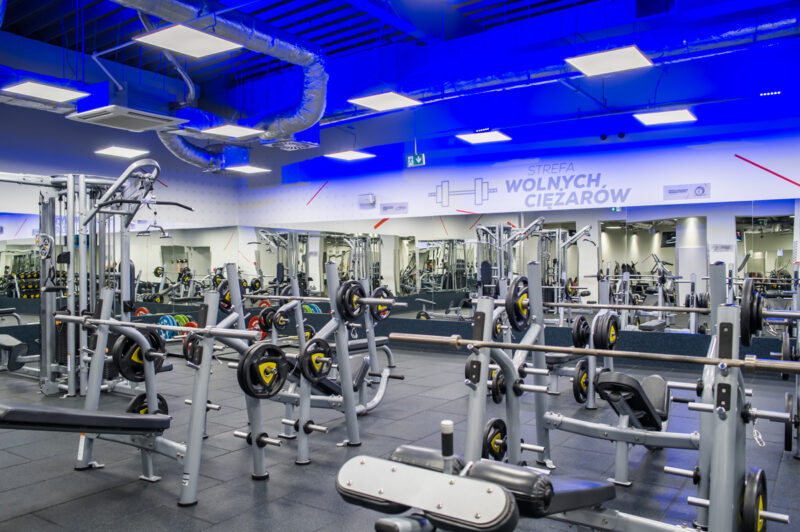 Wnętrze siłowni CityFit Rzeszów Plaza Rzeszów 24/7