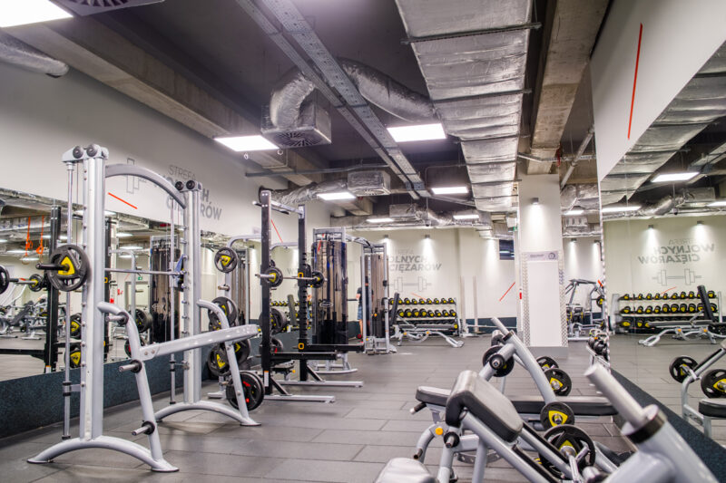 Wnętrze siłowni CityFit Rzeszów Plaza Rzeszów 24/7