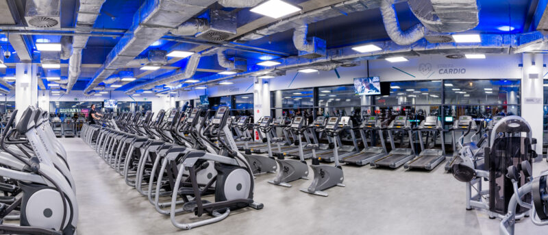Wnętrze siłowni CityFit Rzeszów Plaza Rzeszów 24/7