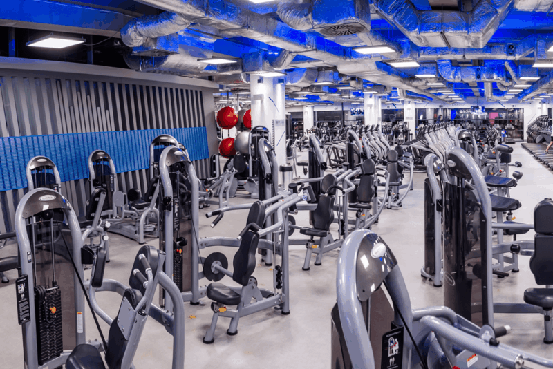 Wnętrze siłowni CityFit Rzeszów Plaza Rzeszów 24/7