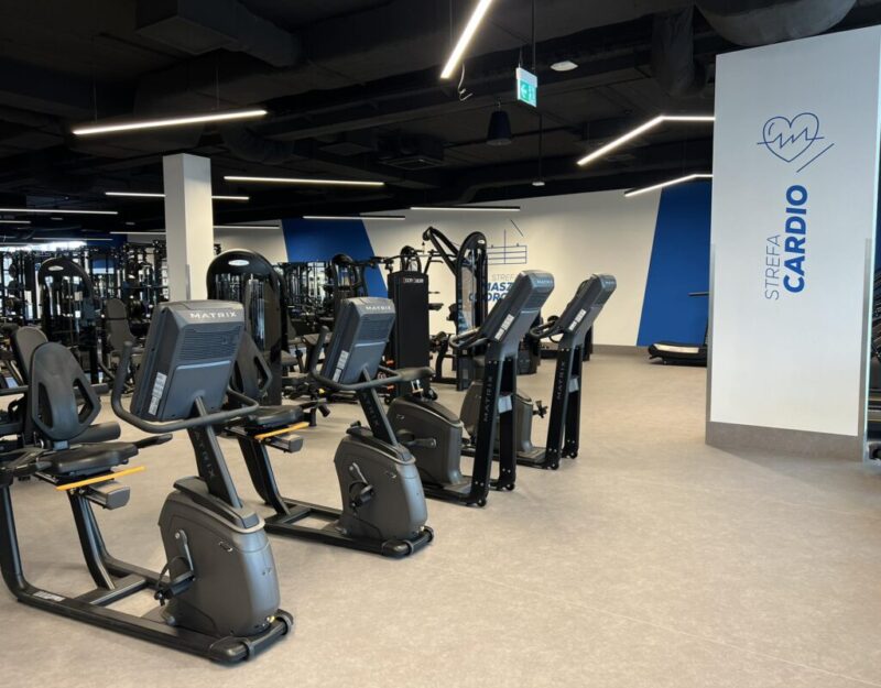 Wnętrze siłowni CityFit Blue Siedlce Galeria Siedlce