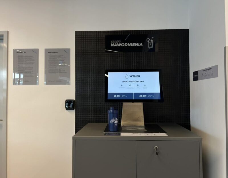 Wnętrze siłowni CityFit Blue Siedlce Galeria Siedlce