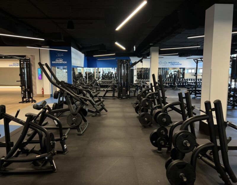 Wnętrze siłowni CityFit Blue Siedlce Galeria Siedlce