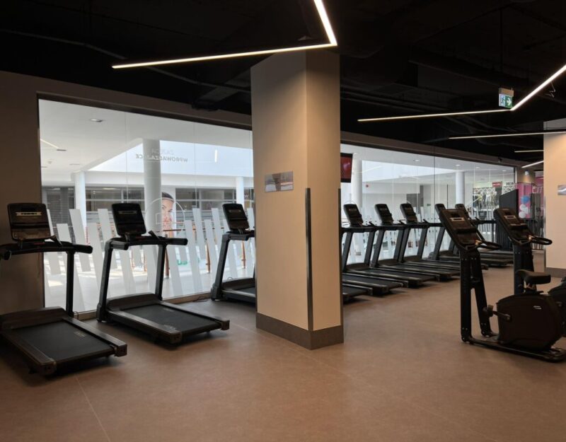 Wnętrze siłowni CityFit Blue Siedlce Galeria Siedlce