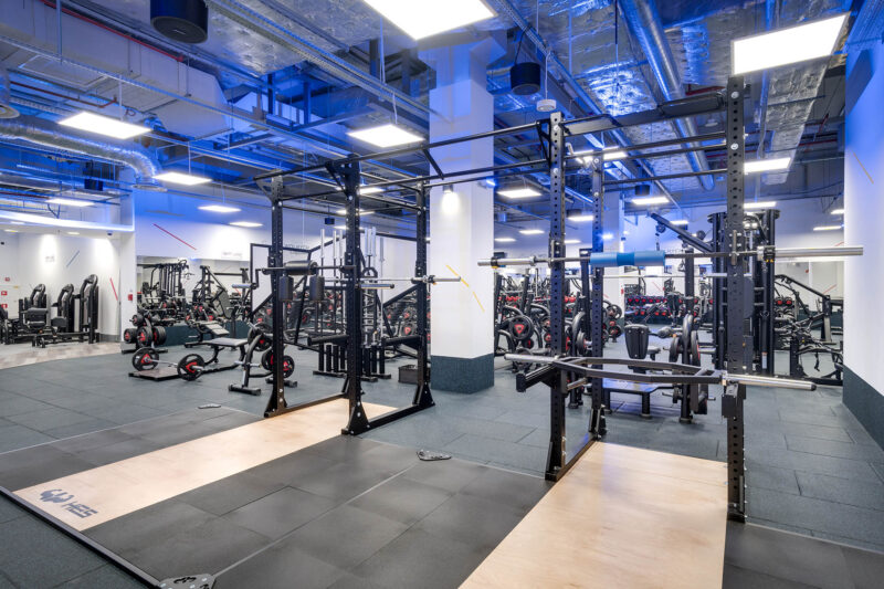 Wnętrze siłowni CityFit Toruń Toruń Plaza 24/7