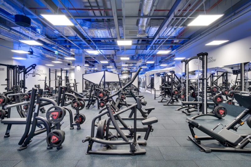 Wnętrze siłowni CityFit Toruń Toruń Plaza 24/7