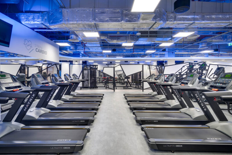 Wnętrze siłowni CityFit Toruń Toruń Plaza 24/7