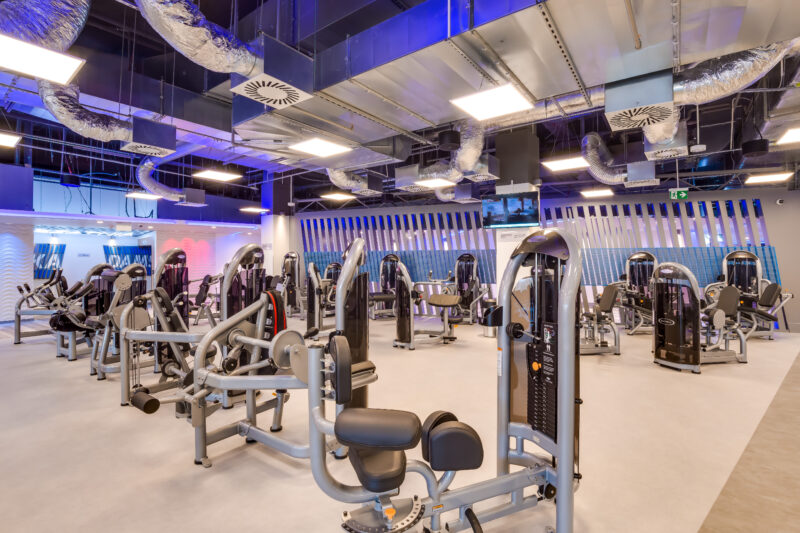 Wnętrze siłowni CityFit Wałbrzych Galeria Victoria 24/7