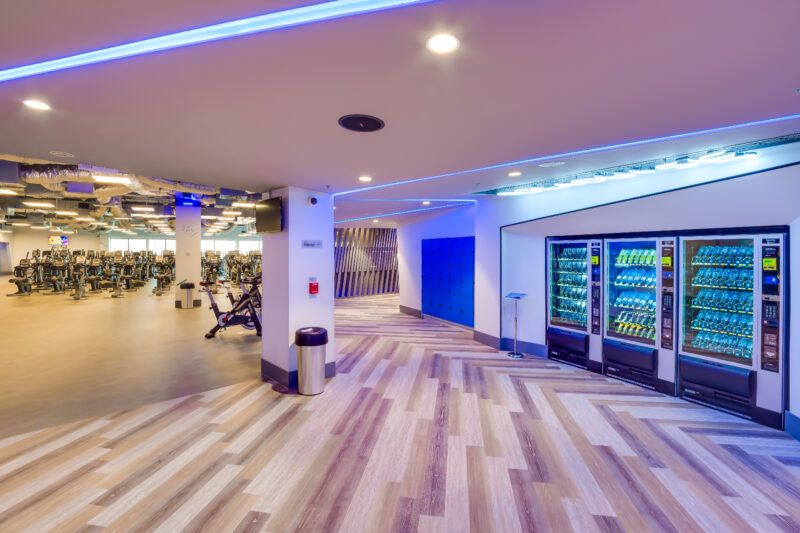 Wnętrze siłowni CityFit Wałbrzych Galeria Victoria 24/7