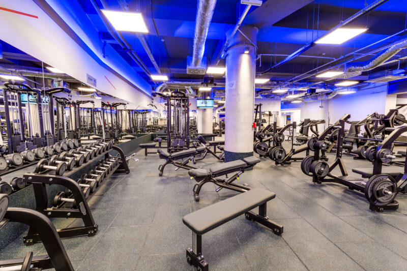 Wnętrze siłowni CityFit Wrocław Stare Miasto 24/7